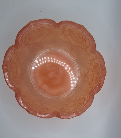 Flowered Bowl - Resin